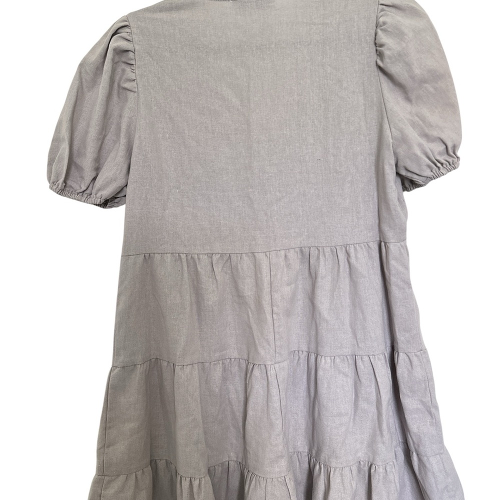 HYFVE V-neckline mini babydoll Dress Lightweight Size S - Picture 2 of 5